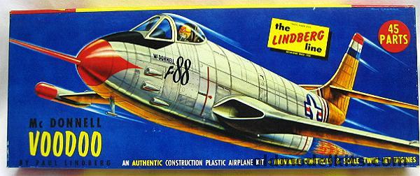 Lindberg 1/48 Mc Donnell Voodoo F-88, 543-98 plastic model kit